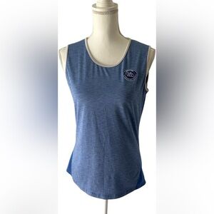 Vintage Hills Country Club Tee | Preppy Golf Aesthetic | Fj Logo | Soft Blue.